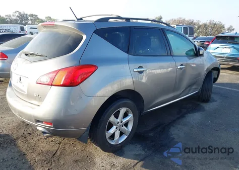 2009 Nissan Murano Sl from USA, damaged, VIN JN8AZ18U09W006791